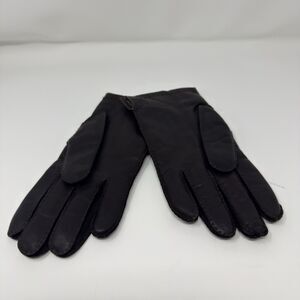 Gates Men's Leather Gloves Brown Size Large with Cashmere Lining